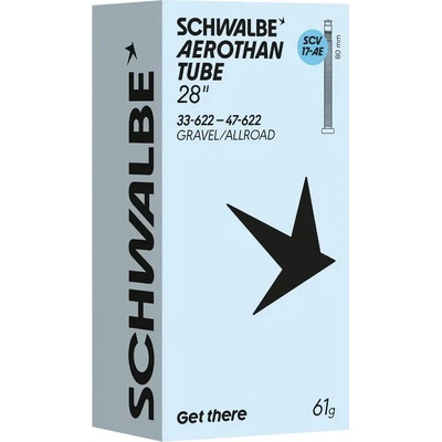 Duše cross Schwalbe Aerothan SCV17, galuskový ventil 700x28-47, 80 mm