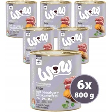 WOW Kachna s batáty Senior 800 g