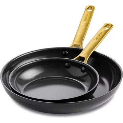 GreenPan Padova Reserve – sada pánví 2 ks (20 cm + 26 cm), černé