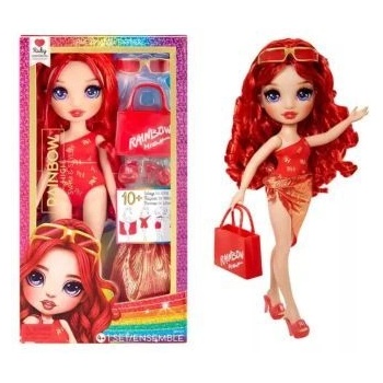 MGA Entertainment Rainbow High: обличане на модна кукла за слънчеви бани - множество