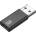Cellularline Адаптер за кола Cellularline - 7968, USB-C/USB-A, черен (USBC2ACARADAPTERK)