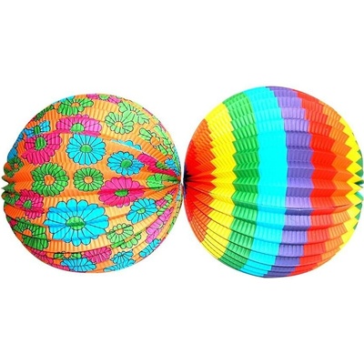 Wiky Lampión guľa 25cm dúha 884998