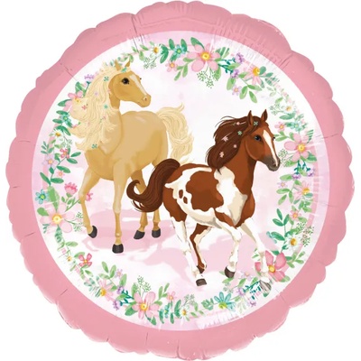 Amscan Фолиев балон - Красиви коне 43см