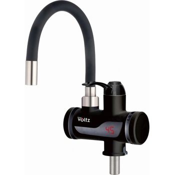 Rosberg Нагревател за вода Oliver Voltz OV57100IW, За плот, 3300W, 30-60C, Гъвкав силиконов маркуч, IPX4, Черен (OV57100IW)