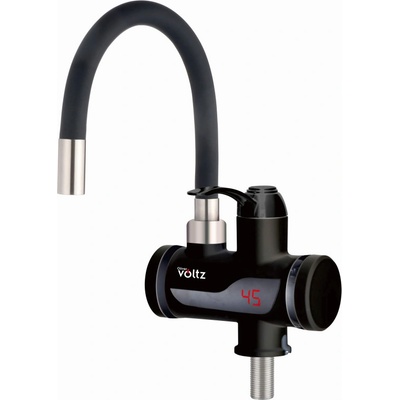 Rosberg Нагревател за вода Oliver Voltz OV57100IW, За плот, 3300W, 30-60C, Гъвкав силиконов маркуч, IPX4, Черен (OV57100IW)