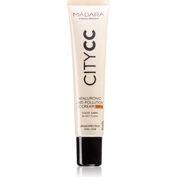 MÁDARA Cosmetics MÁDARA City CC CC крем за уеднаквяване тена на лицето SPF 15 цвят Medium 40ml