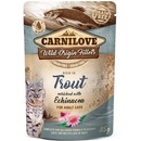 Krmivo pre mačky CARNILOVE cat ADULT TROUT echinacea 85 g