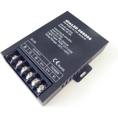 Přijímač dimLED PR RGB2 - dimLED přijímač PR RGB2 3x10A