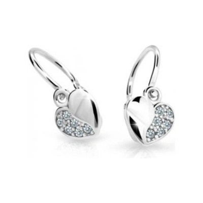 Cutie Diamonds Detské náušnice s DIAMANTOM ND2160B
