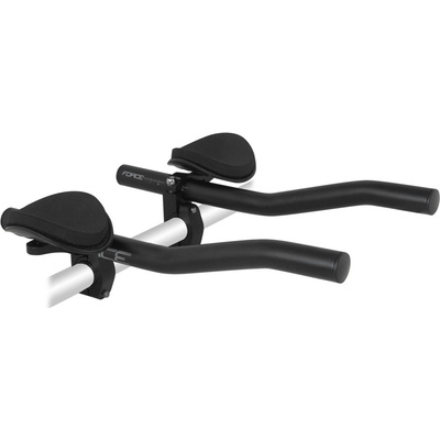 řídítka nástavce Force FLAT rovné Al černé mat