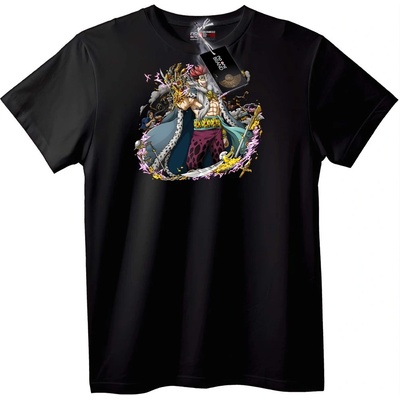 NOONEBRAND Тениска Shanks One Piece - 2XL, Black