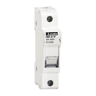 LOVATO Electric FB01G1P Poj. odpojovač, 32A, 10x38 gG/aM, 1P, třída CC UL