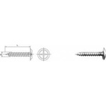 Uncanny Brand Washer head screw galvanized 4.2*16mm