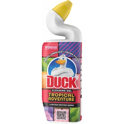 Duck Tropical Adventure WC čistič gel 750 ml