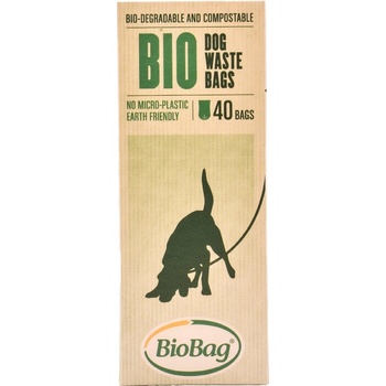 Biobag Kompostovateľné vrecká pre psov 40 ks