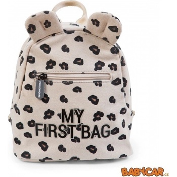 Childhome My First Bag canvas leopard