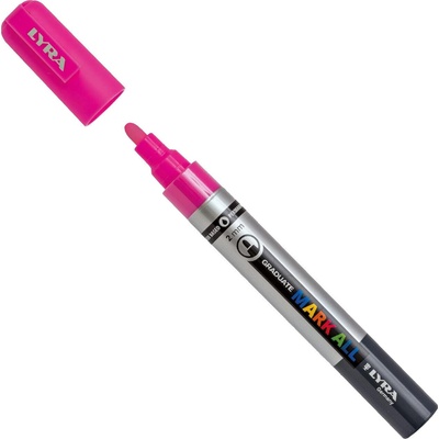 LYRA Graduate Mark Permanent Химикал маркер 2 mm Neon Pink 1 бр (6820328)
