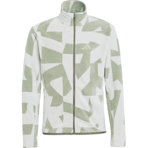 adidas Terrex Детско поларено яке adidas Terrex Kid's MT AOP FL Jacket Fleece jacket - Halo Green / Tent Green - размер 164 (EU) (703-6887-0115)
