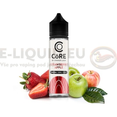 Dinner Lady Strawberry Apple Shake & Vape 20 ml – Zbozi.Blesk.cz