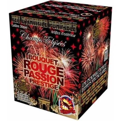 Kompaktní ohňostroj Rouge Passion Prestige 25 ran