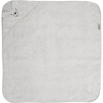 Lorelli Хавлия с качулка Lorelli - С бродерия, 90 x 90 cm, сива (10420090005)