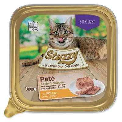 MISTER STUZZY Cat pre sterilizované mačky kuracie 100g