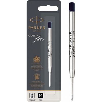 Parker 1502/0250369 QuinkFlow náplň do kuličkové tužky M černá