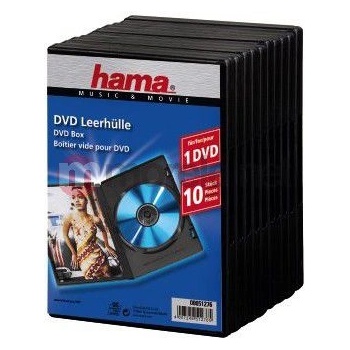 Hama 00051276 кутия за оптични дискове Калъф за бижута 1 дискове Черен (51276) (51276)