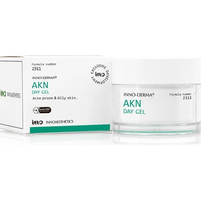 Inno Derma AKN Day Gel pro mastnou a aknózní pleť 50 g