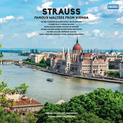 Bellevue Marathon Entertainment Strauss Famous Waltzes From Vienna LP