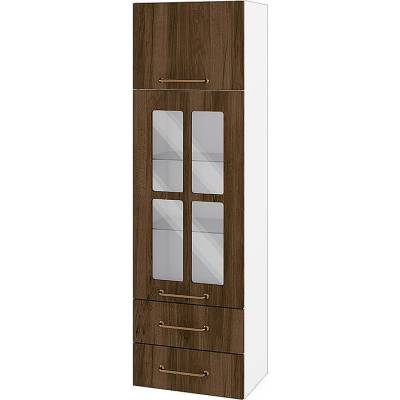 ИРИМ Горен колонен кухненски шкаф витрина Сити БФ-Пасифик-11-101 40 см