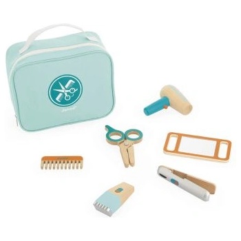 Janod - Дървен фризьорски комплект (J06549)