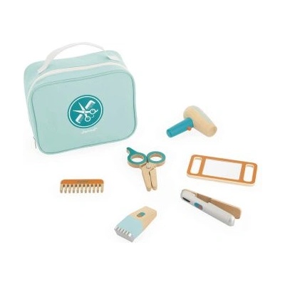 Janod - Дървен фризьорски комплект (J06549)