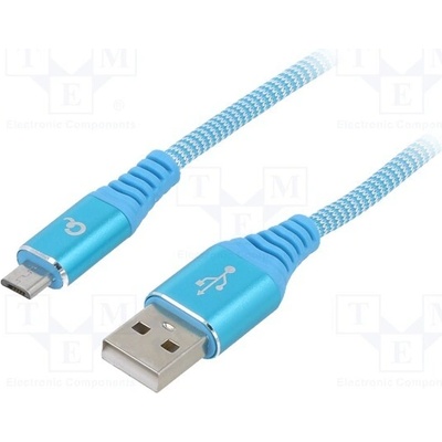 Gembird CC-USB2B-AMMBM-2M-VW USB 2.0 USB A vidlice USB B micro vidlice