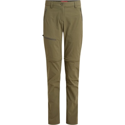 Craghoppers Дамски панталон със свалящи крачоли Craghoppers Women's Nosilife Pro Convertible Trousers III Zip-off trousers - Wild Olive - размер 21 (110-1312-0216)