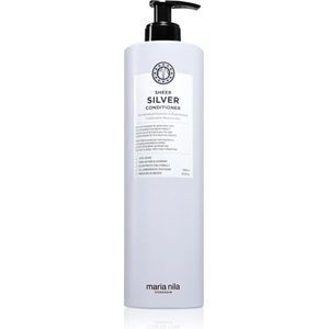 Maria Nila Sheer Silver Conditioner хидратиращ балсам, неутрализиращ жълтеникавите оттенъци без сулфати 1000ml