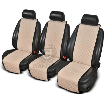 Autopotah Cantra Trio Bílá 3x standardní potahy