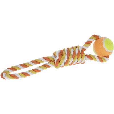 Kerbl bavlněné přetahovadlo míček na laně 37 cm
