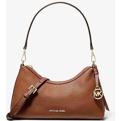 Michael Kors dámská kožená kabelka crossbody Sammy hnědá