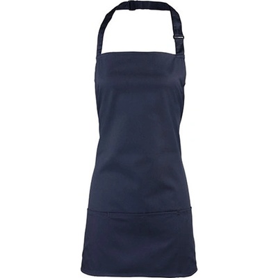 Premier Workwear Colours Gastro zástěra 2v1 PR159 Navy Pantone 533C 60x62cm