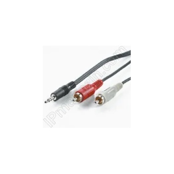 Image 1 of Аудио кабел, стерео жак - 2 чинча, (Stereo jack, 2 RCA), 10m