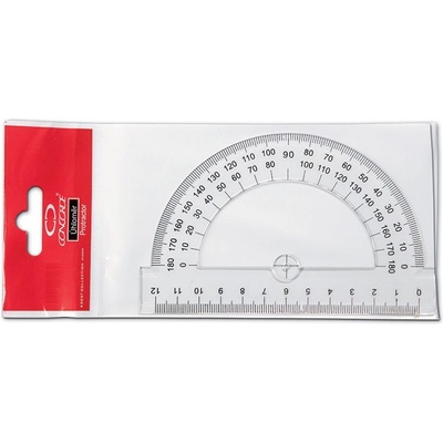Concorde úhloměr 12 cm transparentní A65574 – Sleviste.cz