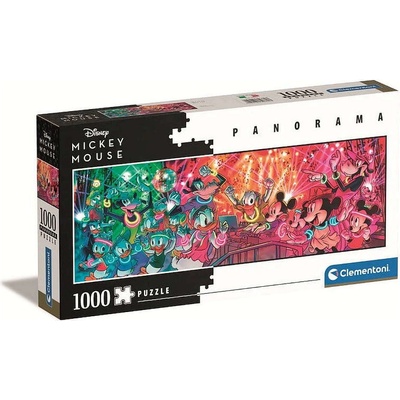 CLEMENTONI Panoramatické Disney večírek 1000 dílků