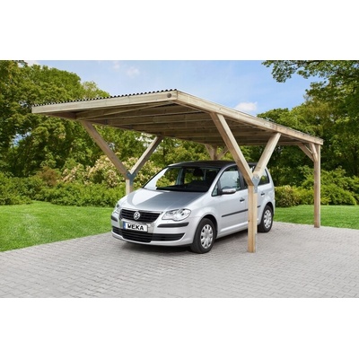 Weka Dřevěný přístřešek na auto 3 x 6 m Y 612
