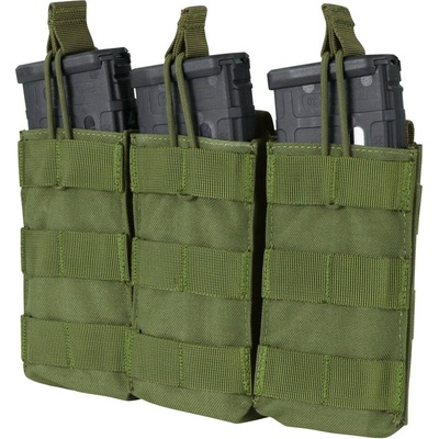 Condor Outdoor Molle trojitá na zásob. 3xM4 otvorená oliv