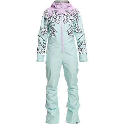 Roxy X Rowley Ski Suit BDY1/Fair Aqua Laurel Floral – Zbozi.Blesk.cz