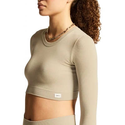 Craft Tričko s dlhým rukávom Collective Rib Cropped T Shirt Women 1916014 608000