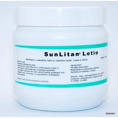 SunLitan Lotio lot 1kg – Zboží Mobilmania