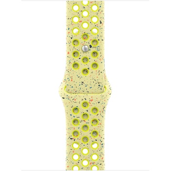 Apple Каишка за Apple Watch 40mm, Nike Sport Band, Volt Splash - M/L (MC1U4ZM/A) (MC1U4ZM/A)