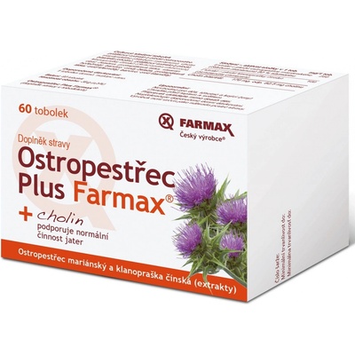 Pestrec mariánsky Plus Farmax 60 tabliet